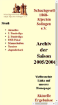 Mobile Screenshot of 2005.schachgesellschaft.de